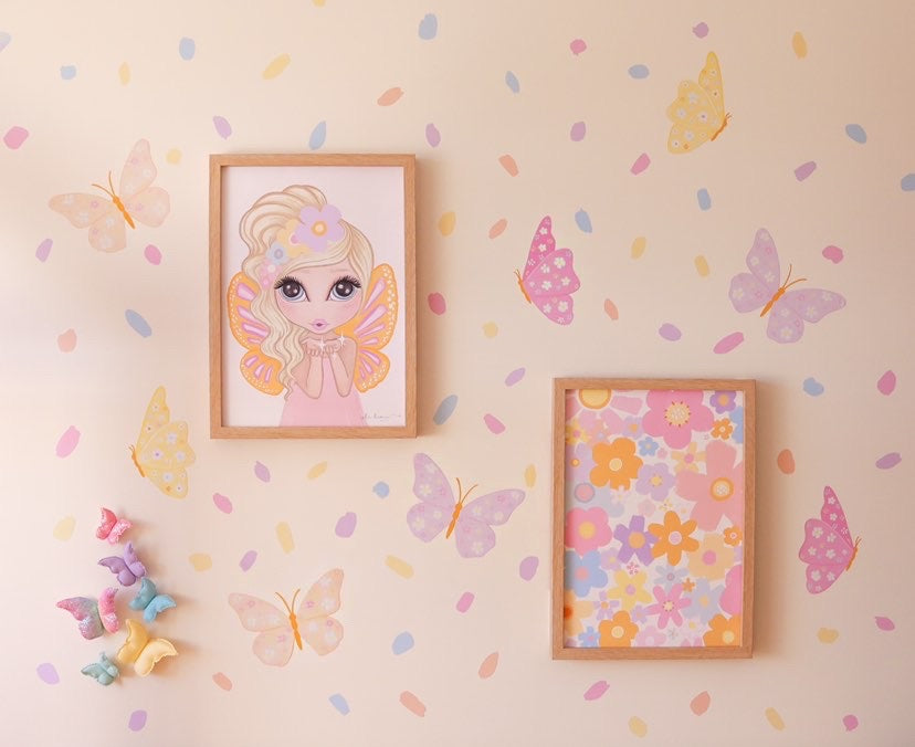 Spring Fling Flower Print