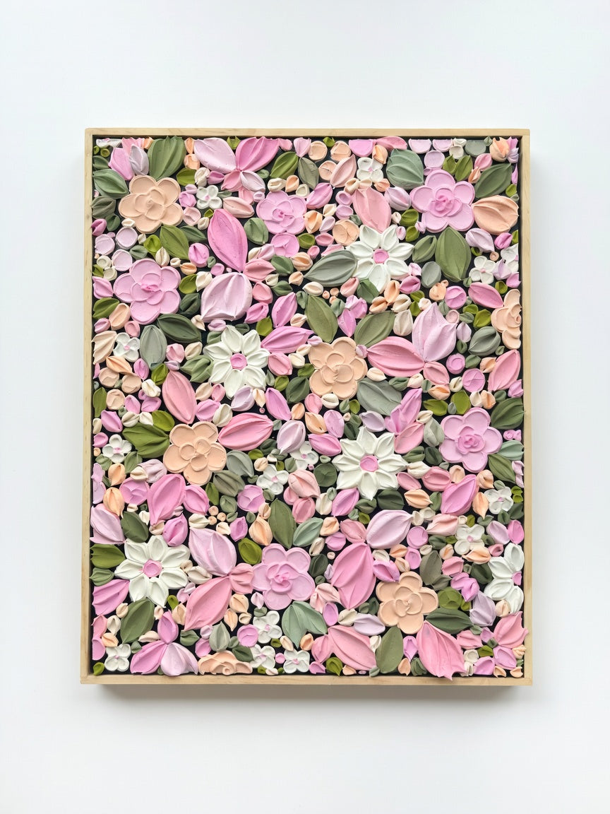 ‘Rosie 2.0’- Original Textured Artwork On Canvas