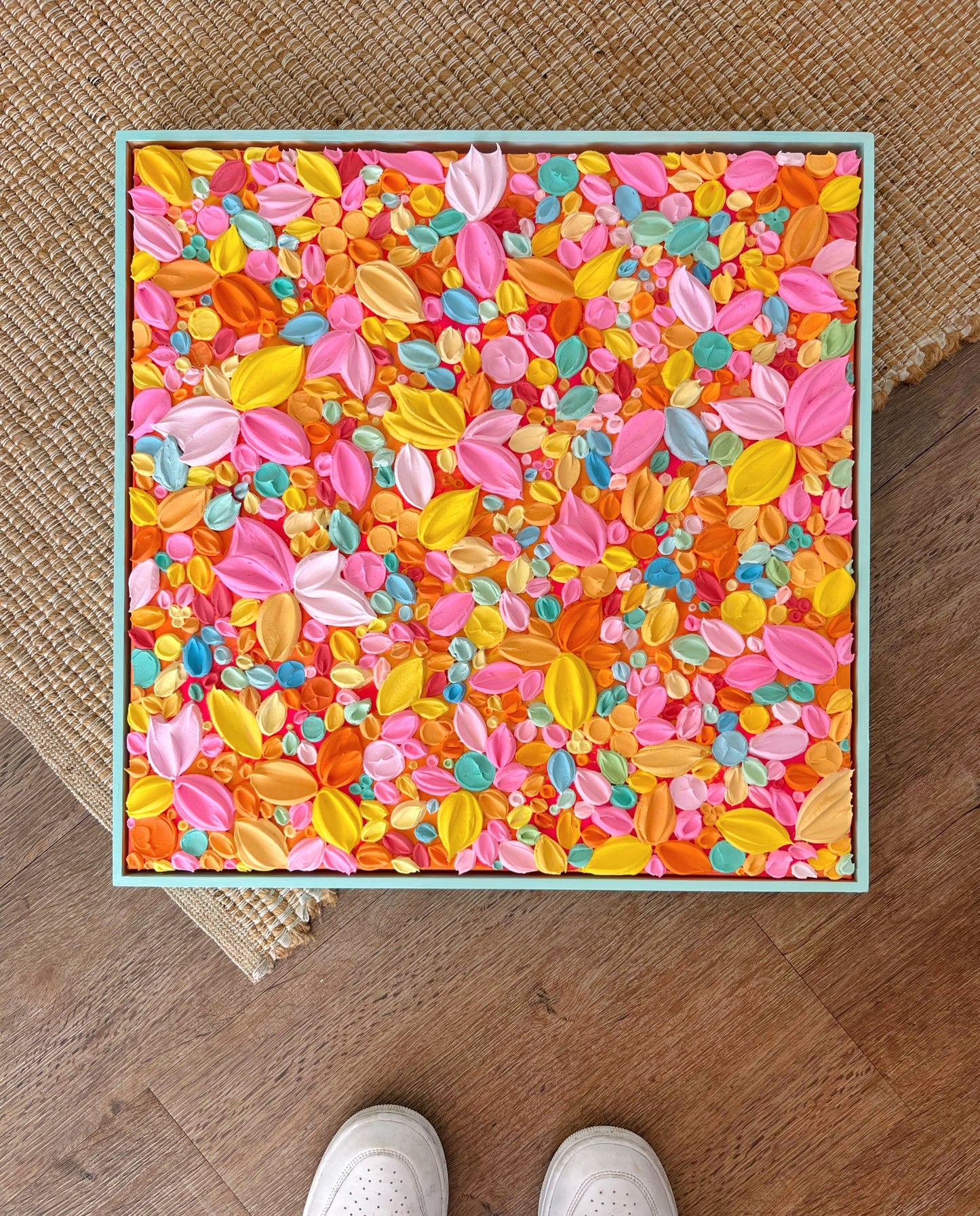 ‘Colourpop’- Original Textured Artwork On Canvas