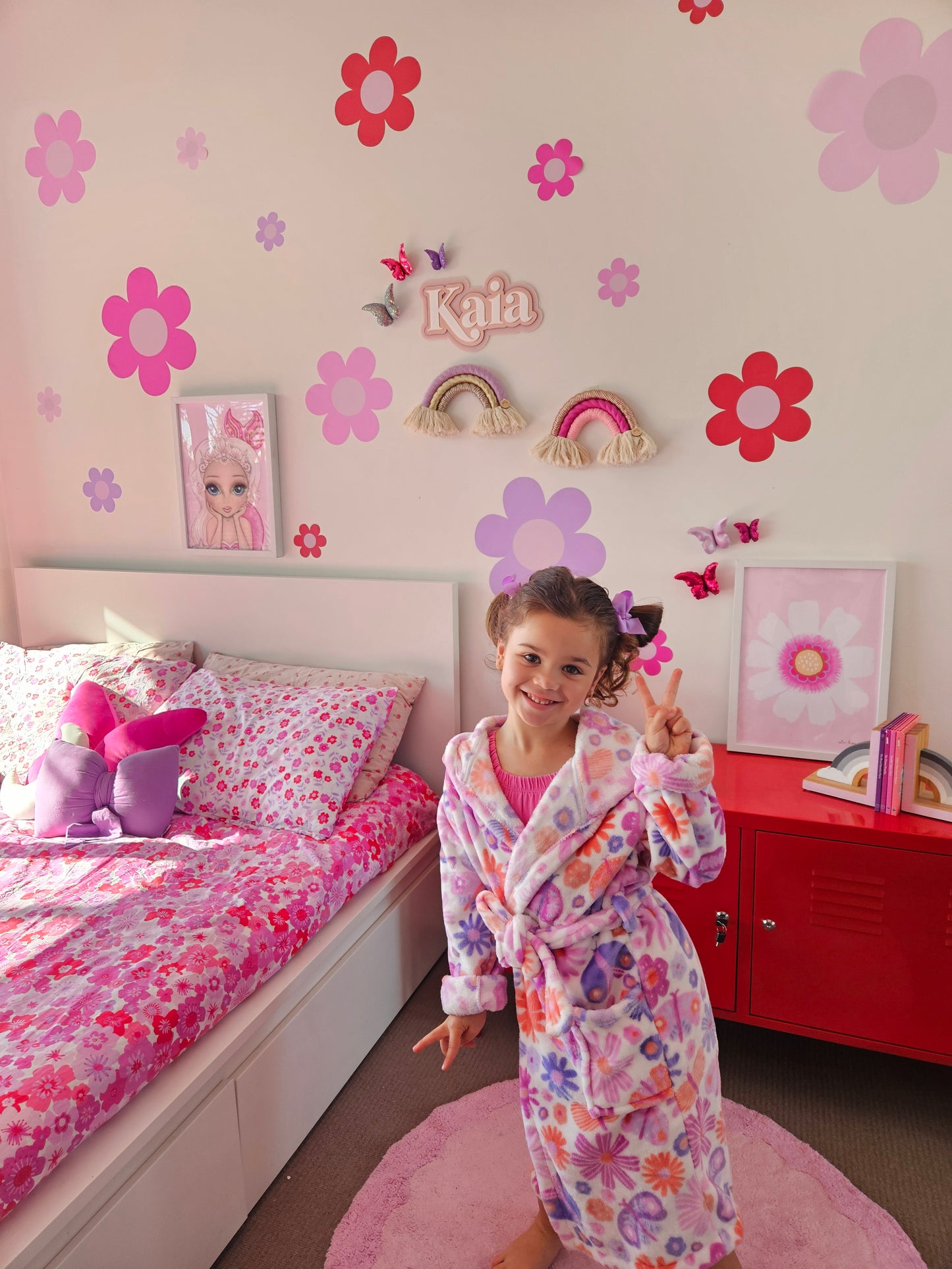 MIDI Happy Flowers- Wall decals