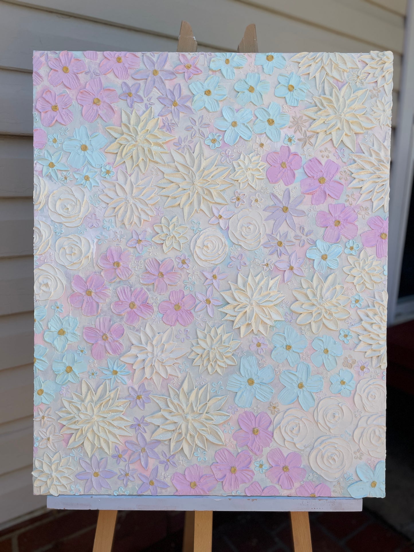 ‘Odette’ - Original Textured Artwork On Canvas