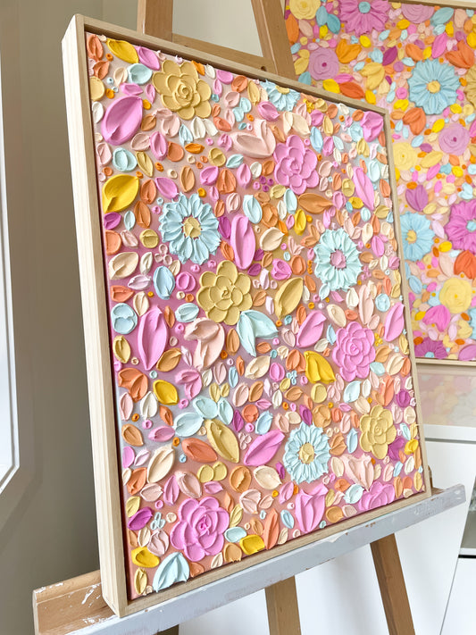 ‘Whispers of September’- Original Textured Artwork On Canvas