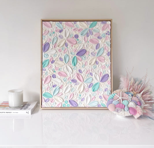 ‘Part of your world’- Original Textured Artwork On Canvas