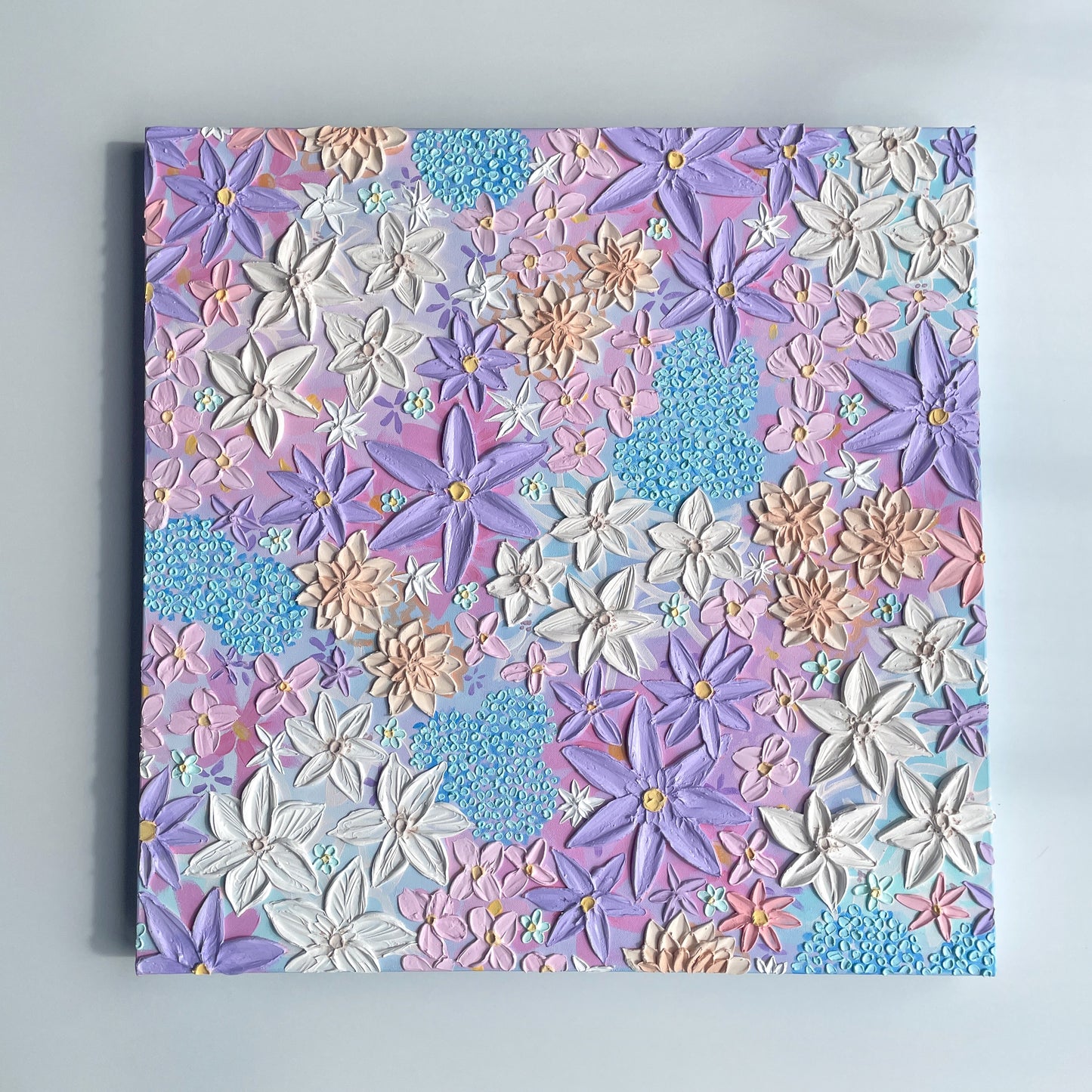 ‘One wish’- Original Textured Artwork On Canvas
