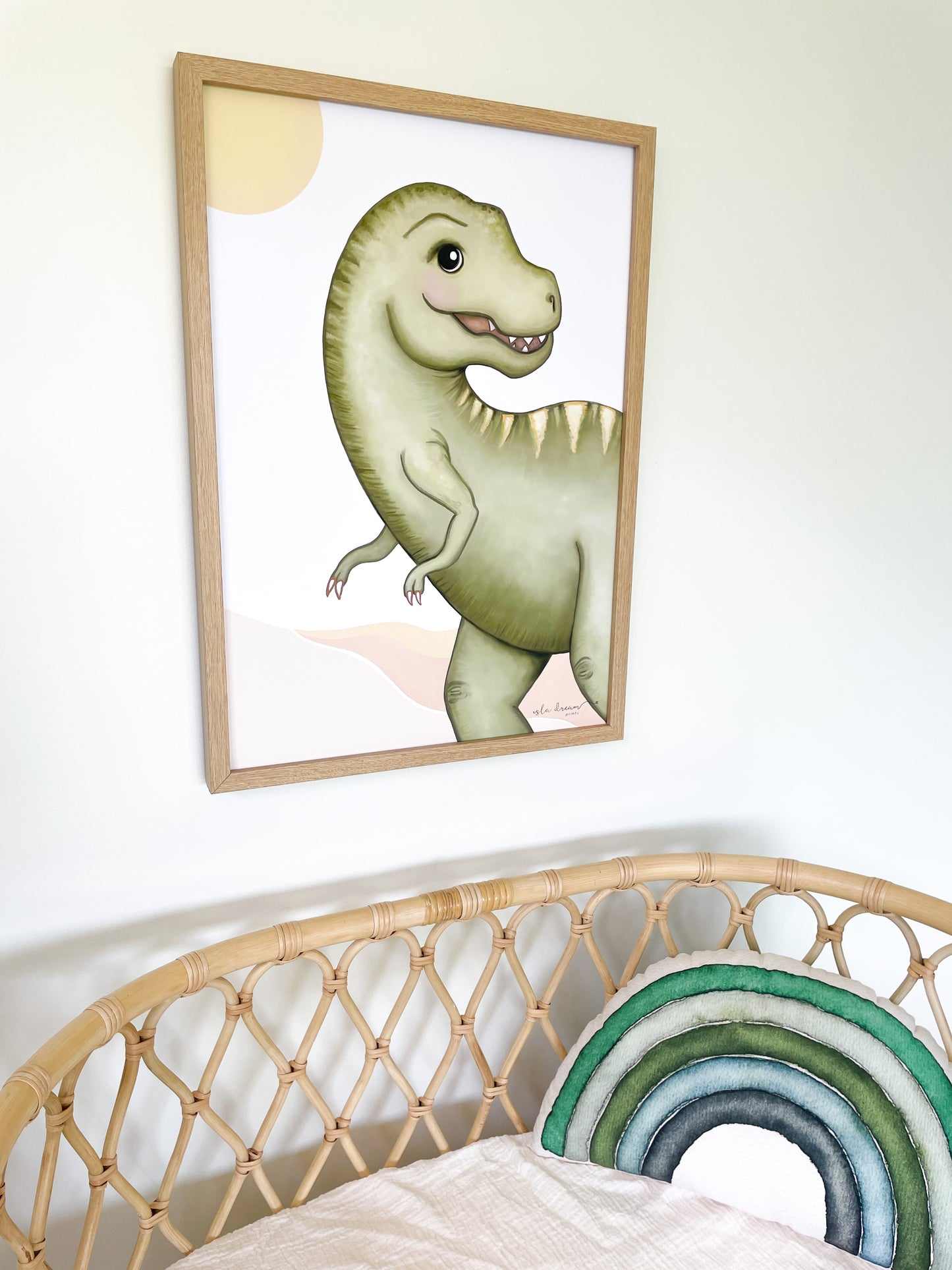 Terry the Tyrannosaurus Rex Dinosaur Print