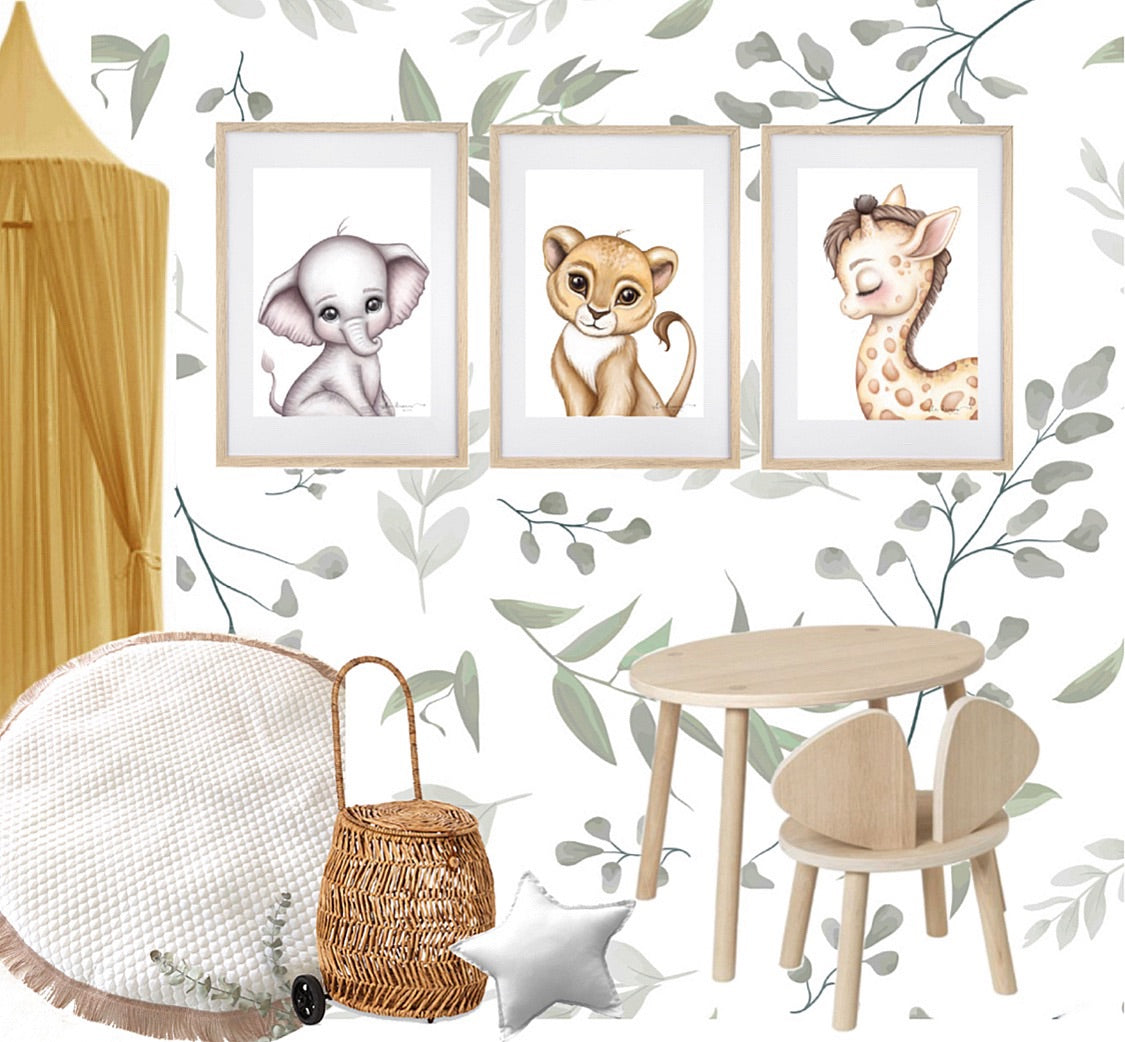 Zeus the lion cub print - Isla Dream Prints