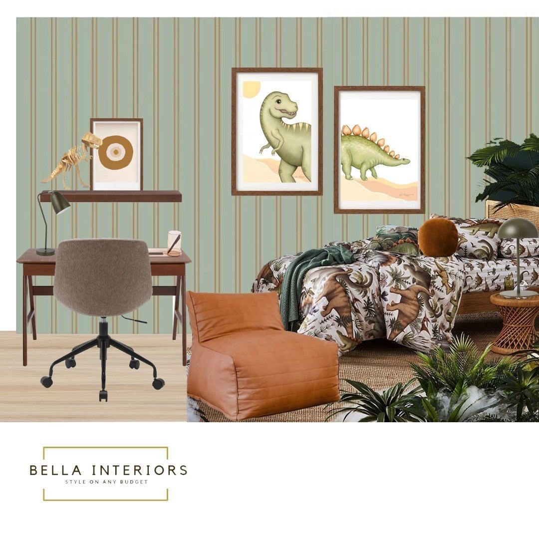Terry the Tyrannosaurus Rex Dinosaur Print