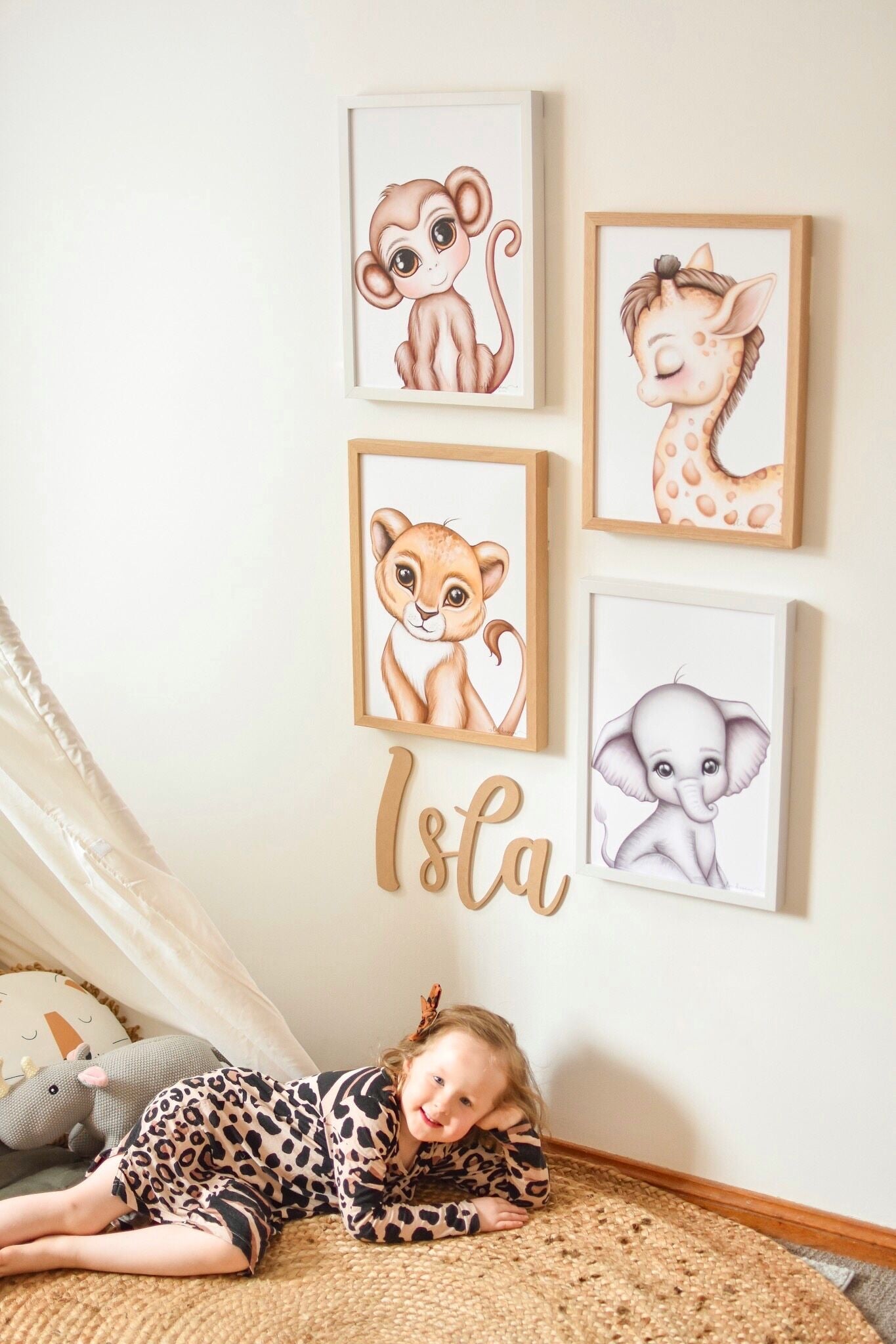 Abu the monkey print - Isla Dream Prints