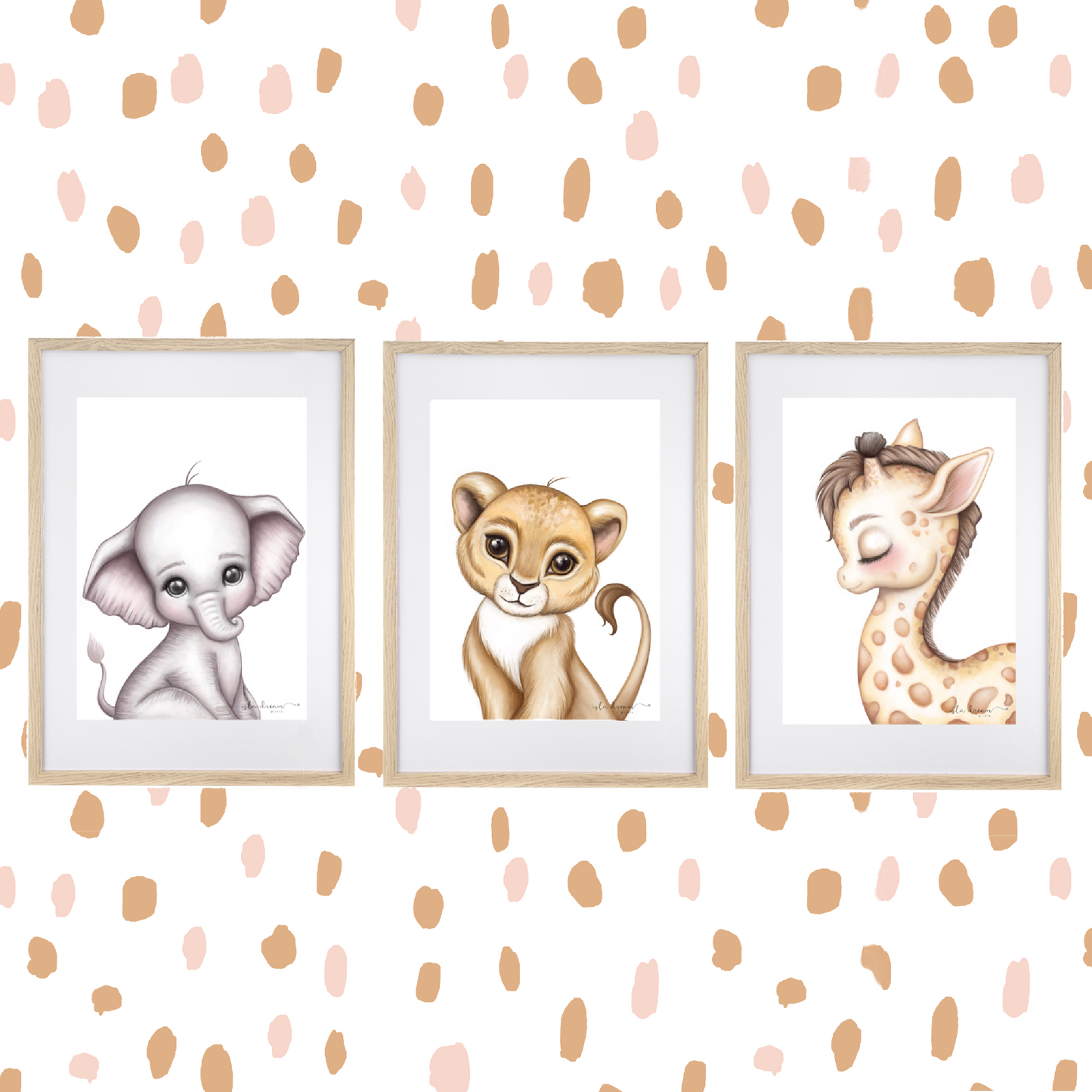 Zeus the lion cub print - Isla Dream Prints