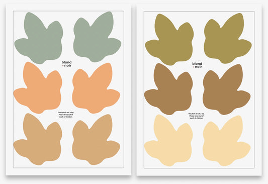 Dinosaur footprint wall decals